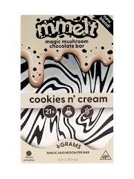 mmelt Mushroom chocolate bar 6ct