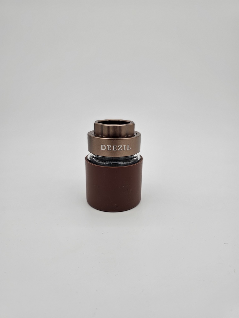 Deezil Grinder w/Glass Jar
