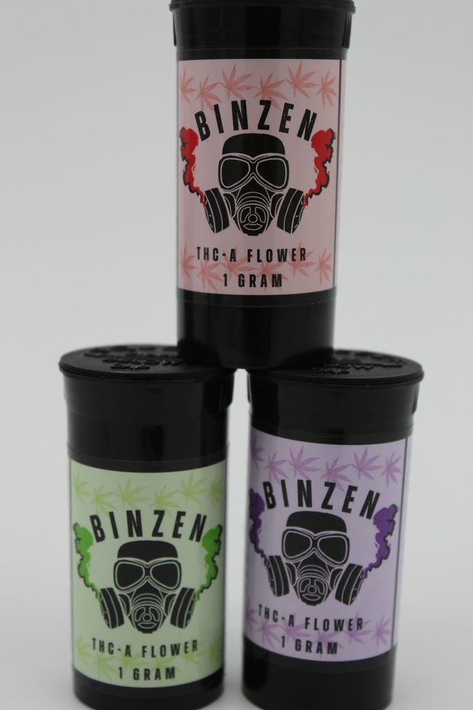 Binzen THC-A 1Gram Flower - 30ct