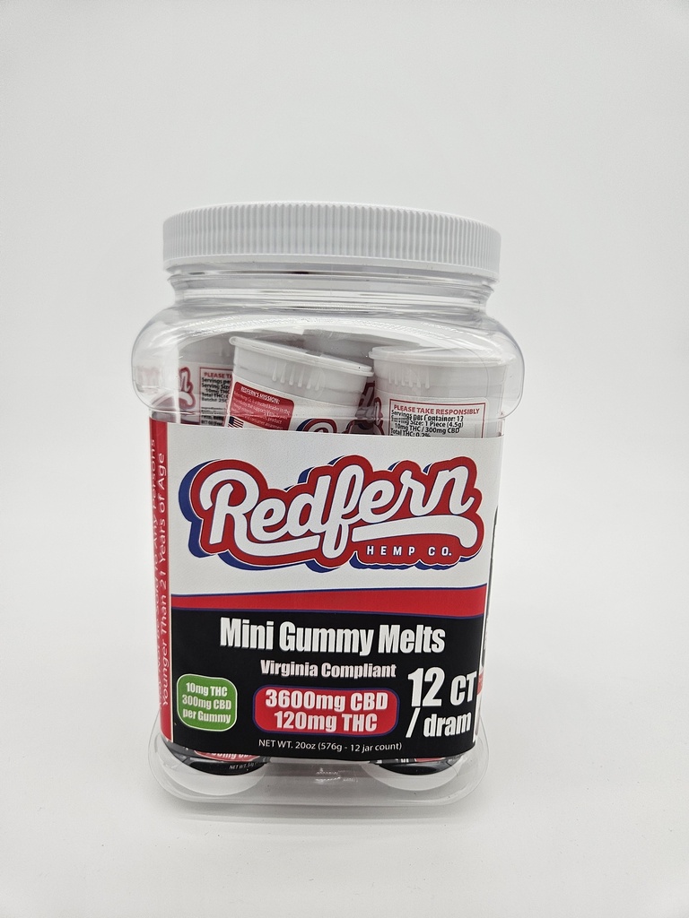 Redfern - Mini Gummy Melts - 12 Count