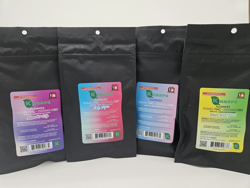 Kanapa 10mg D9 + 250mg ISO Gummy 10ct