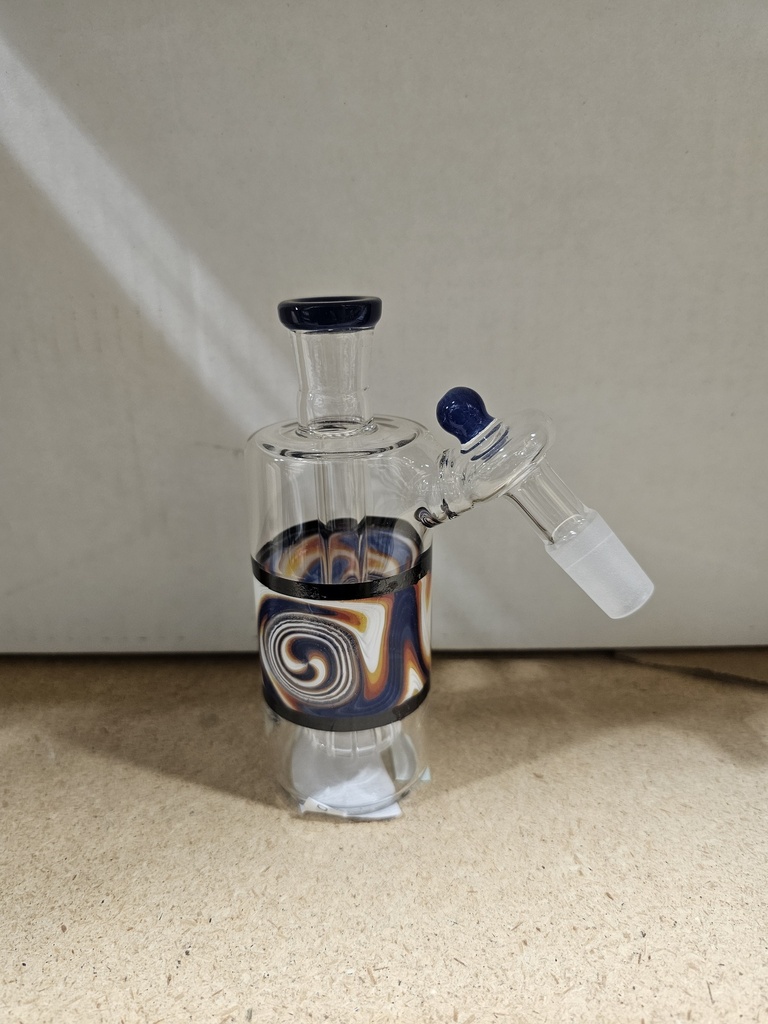 45° Striped Ash Catcher Blue