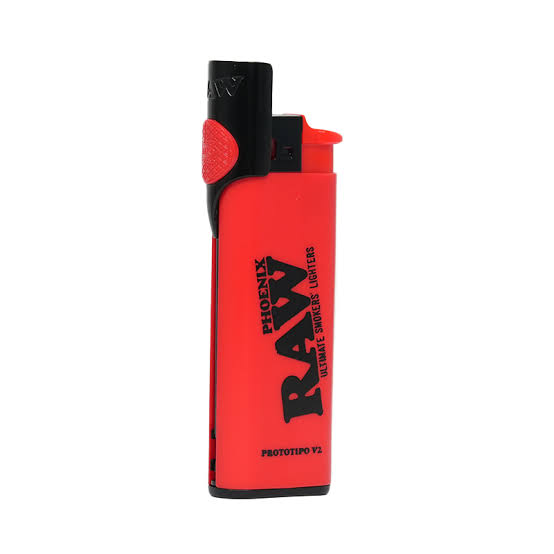 Raw- Phoenix Lighter- 30ct Display-Red