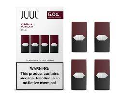 JUUL Pods - VA Tobacco 5% - 8 Per Box 4 Pack