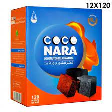Coco Nara Coconut Shell Charcoal 120 Count (Full Case)