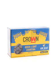 Crown Charcoal 40mm Box (12 Boxes per Master Case)