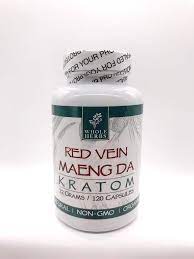 Whole Herbs 120ct Capsule Red Vein Maeng Da