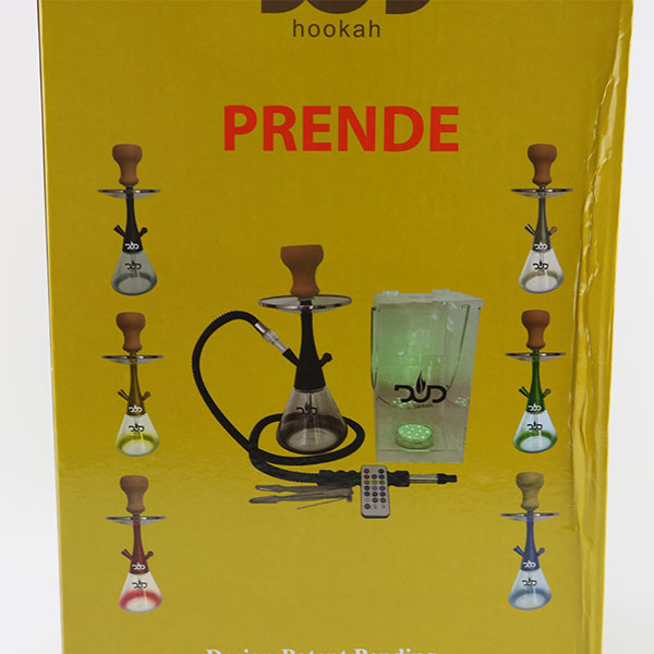 DUD Hookah Prende Acrylic Basket w/ LED Remote