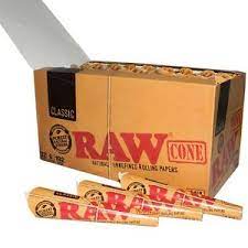 Raw- Classic King Size Cones 3PK