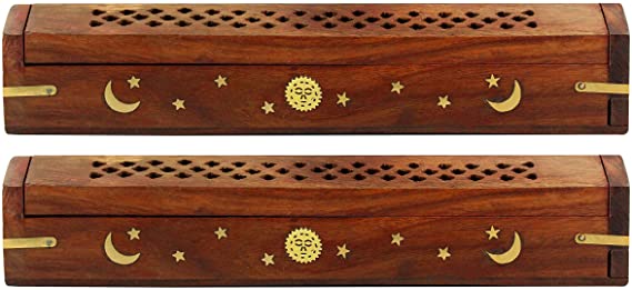 Wood Incense Burner - Two per Box