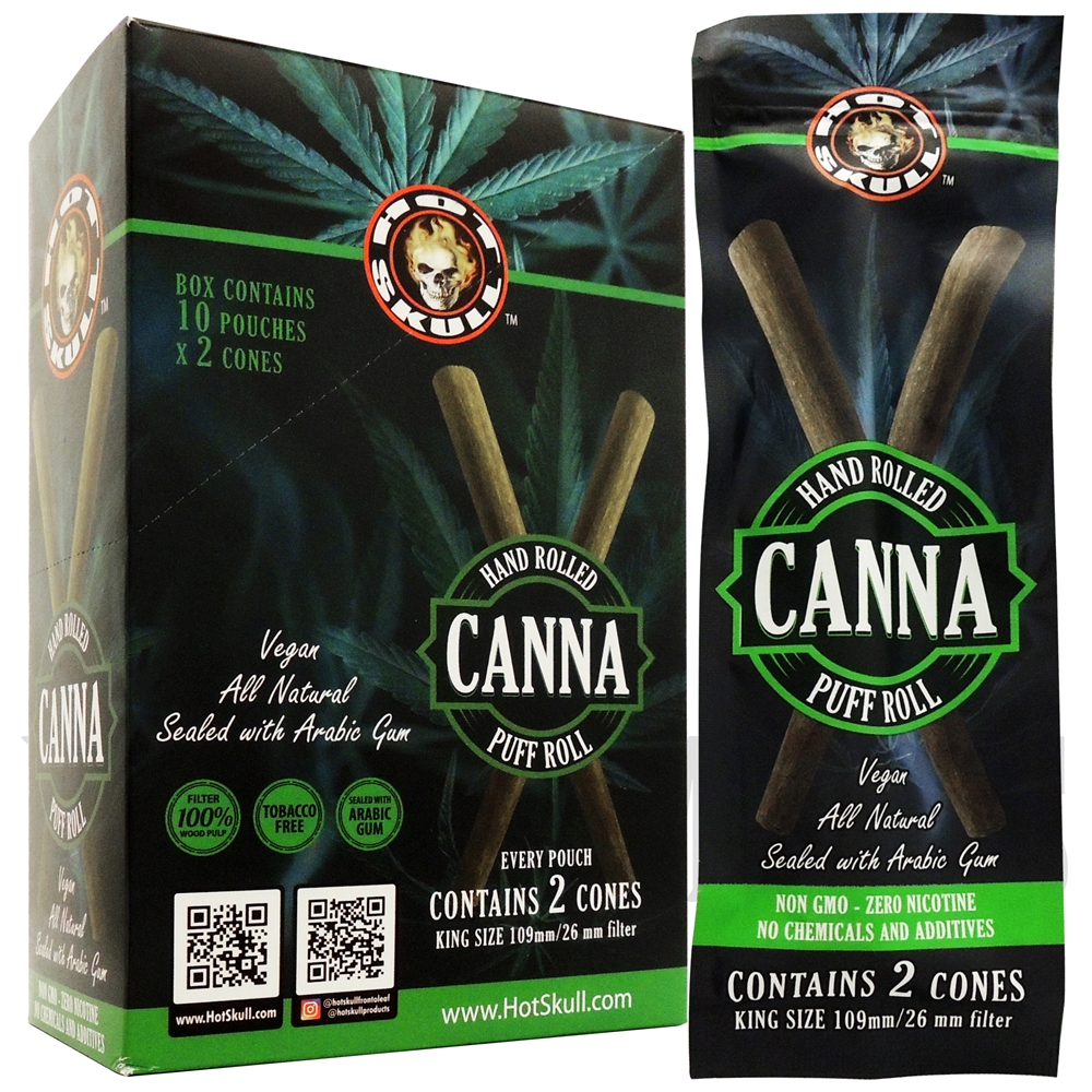 Hot Skull Canna Puff Roll