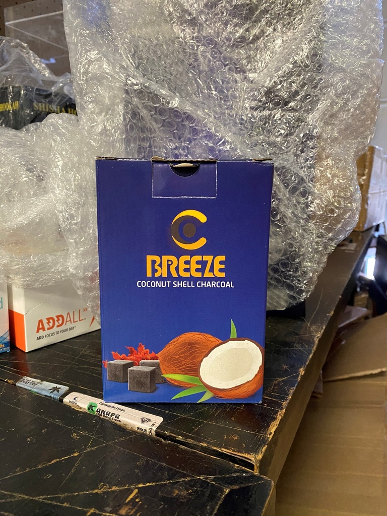 Coconut Breeze Charcoal 72PCS