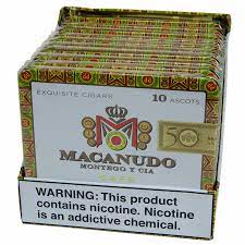Macanudo Cafe Montego Y Cia- Ascots 10 Tins