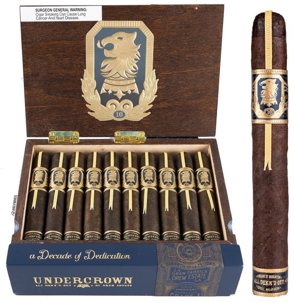 Undercrown 10 All Dekk'd Out Toro 6 x 52 Box of 20