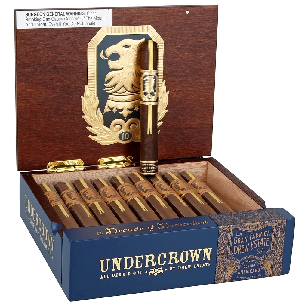 Undercrown 10 All Dekk'd Out Corona Viva 5 x 43 Box of 20