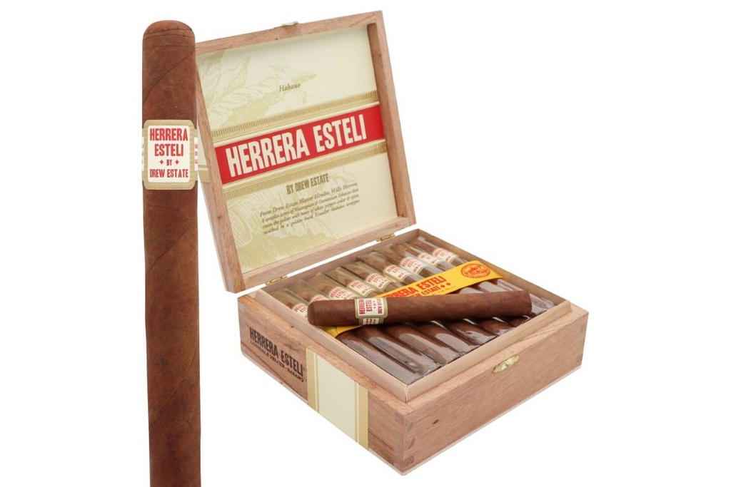 Herrara Esteli Habano Lonsdale Deluxe Box Of 25