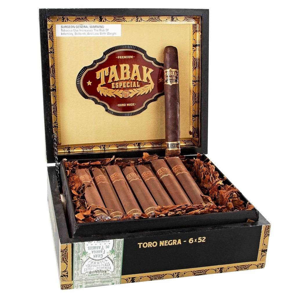 Tabak Especial Toro Negra 6 x 52 Box of 24