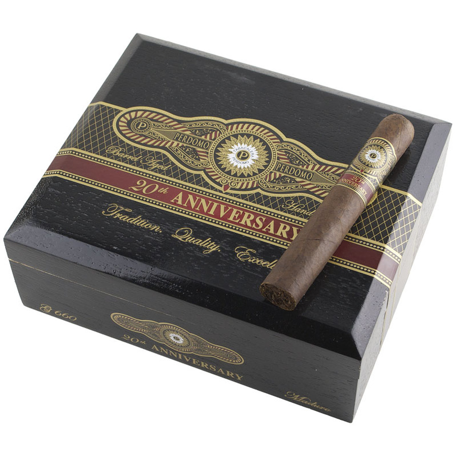 Perdomo 20th Anniversary G660 Gordo Maduro Box Of 24