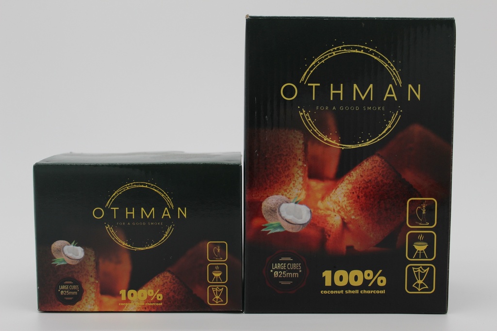 Othman Charcoal Box- 72Count (Full Case)