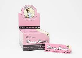 Blazy Susan- Pink Rolling Paper- 1 1/4 - 50pack