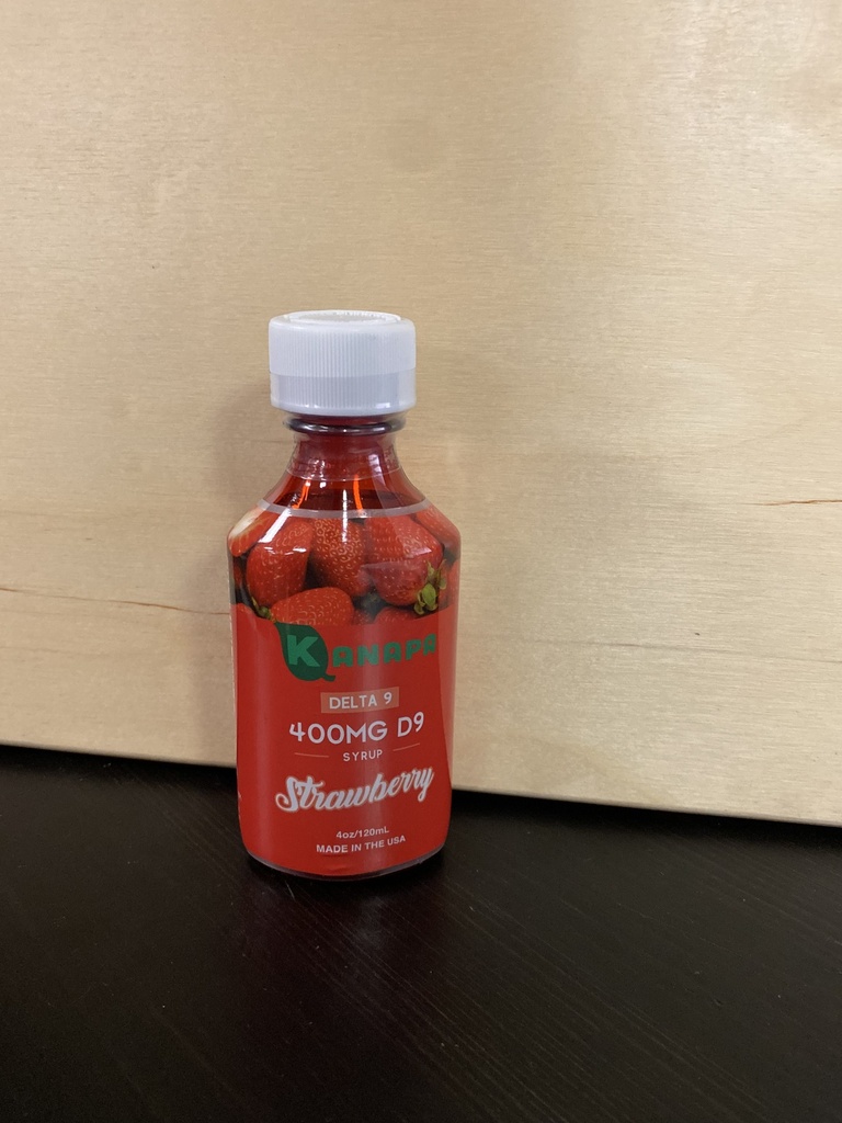 Kanapa- D9 Syrup 400mg-Strawberry