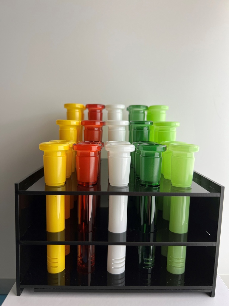 14mm Down Stems w/ Display- Mixed Colors- Qty:30