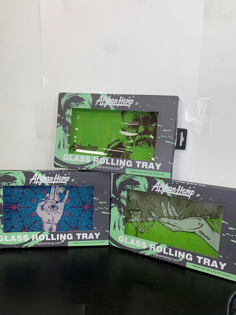 Afghan Hemp Rolling Tray