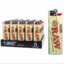 Raw-BIC Lighter - 50ct Tray Raw Lighters Organic