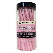 Blazy Susan- Pink Cones King Size - 50pack