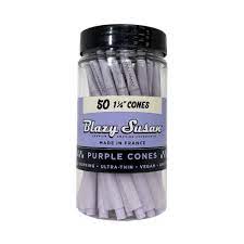 Blazy Susan- 1 1/4 Purple Cones - 50pack