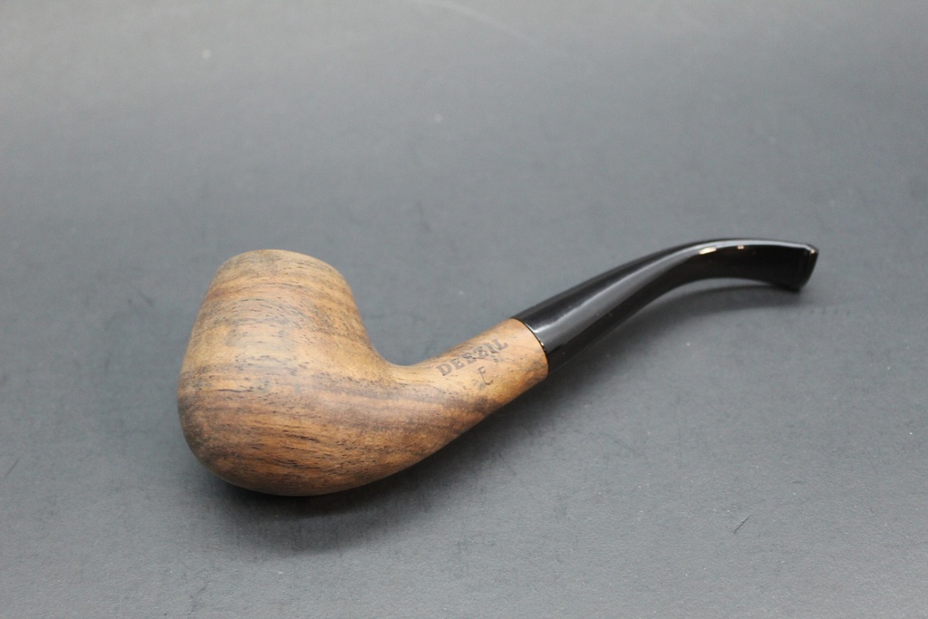 Deezil Ebony Wood Brandy Pipe