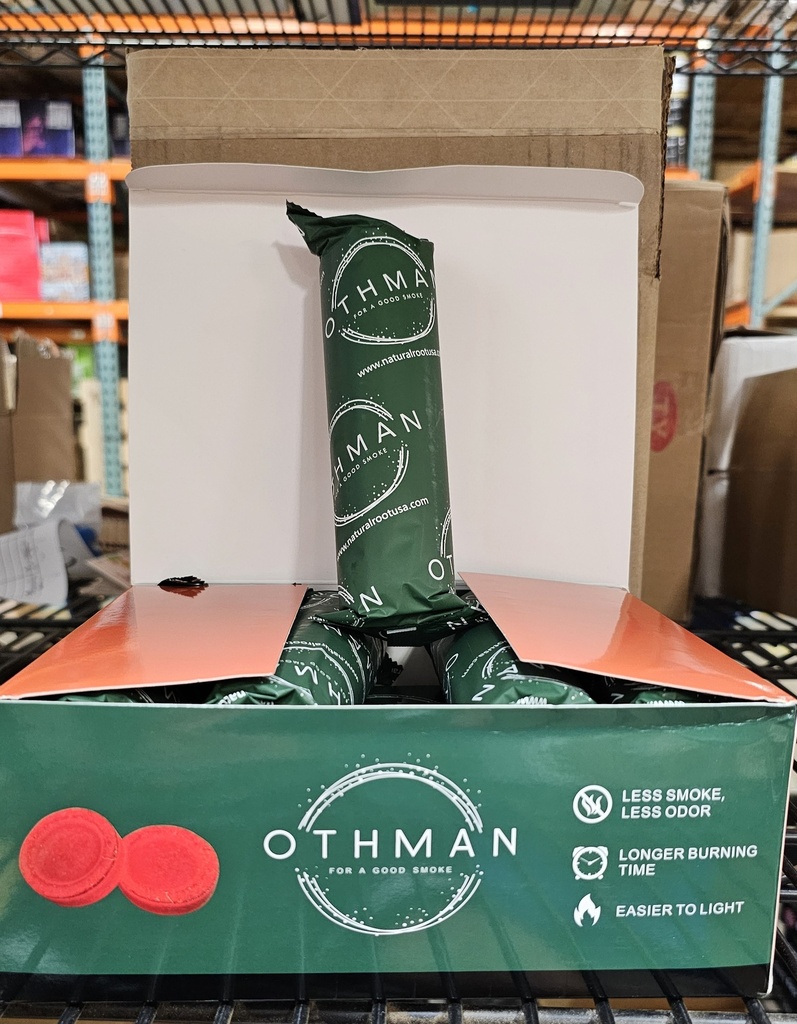 Othman Charcoal 12 display boxes- 40mm Full Case
