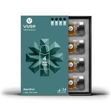 [849205023434] Vuse- 4 Alto Pods- 4 Pack 2.4% Nicotine- Menthol