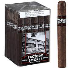 [818578010013] Factory Smokes Toro Maduro 25ct