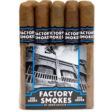 [818578010181] Factory Smokes- Robusto Sun Grown 25ct
