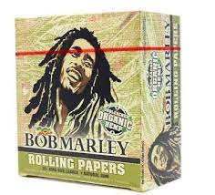 [887982094285] Bob Marley Organic Unbleached Papers King Size- 50ct display