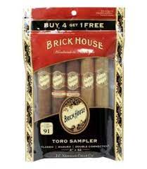 [076622258556] J.C. Newman Brickhouse Toro Sampler-5ct Display