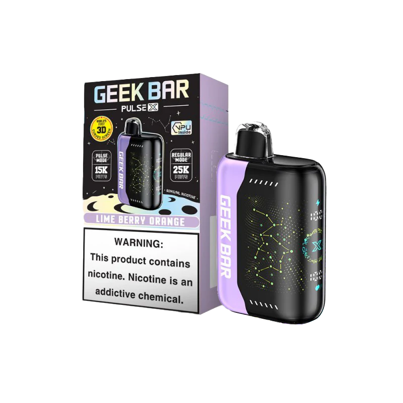 Geek Bar- Lime Berry Orange 25000 Puffs- 5ct