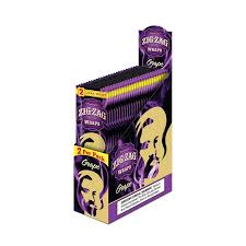 [784762071583] Zig Zag- Grape-25ct