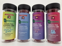 Kanapa 50mg D9 + 1250mg ISO Gummy 8ct