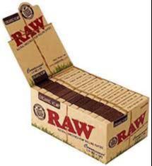 [716165176138] Raw- Connoisseur Organic Hemp 1 1/4 Unrefined Rolling Papers
