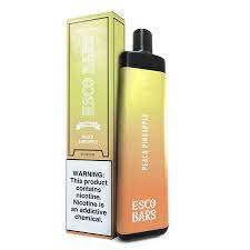 Esco Bars Mega Peach Pineapple 5000 Puffs - 10 Pack