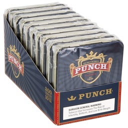 [689674060390] Punch Cigarillos Tins 4x24- 10 Pack
