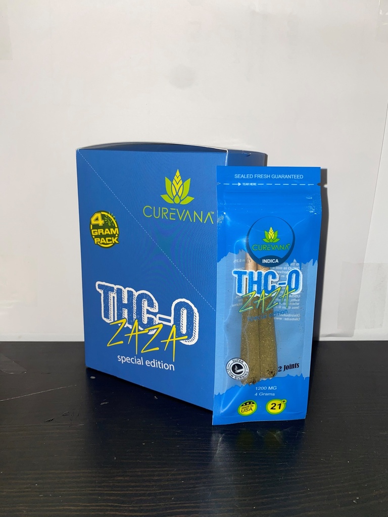 Curevana THCO Indica Zaza 1200MG Carytown Tobacco Inc.