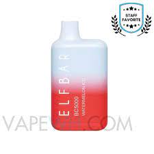 Elf Bar Watermelon Ice 5000 Puffs - 10 Pack