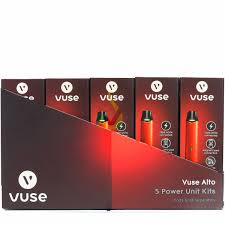 [849205021188] Vuse Alto Power Unit- Red- Pack of 5